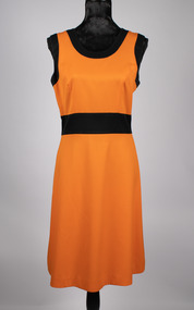 Orange dress created by Noeleen King