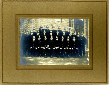 Photograph (Victoria Police Group Photo), Police Officers in group photo, 1920s