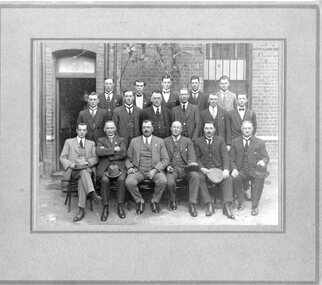 Photograph (Victoria Police Group Photo), Police Officers group photo, 1920s