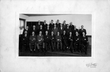 Photograph (Victoria Police), Police Officers group photo, 1920s
