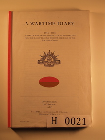 Wartime Diary, A Wartime Diary