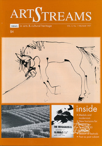 Journal, Peter Doughtery, ArtStreams: News in arts and cultural heritage;  Vol. 2, No. 1, Feb-Mar 1997, 1997