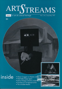 Journal, Peter Doughtery, ArtStreams: News in arts and cultural heritage;  Vol. 2, No. 2, Apr-May 1997, 1997