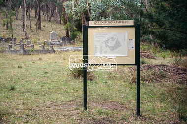 Slide - Photograph, Queenstown Cemetery, Smiths Gully Road, St Andrews, c.2004
