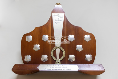 Award - Trophy, The Rotary Club of Eltham Perpetual Trophy, Awarded to the Best Display in the Grand Parade, Eltham Community Festival, 1979-1986