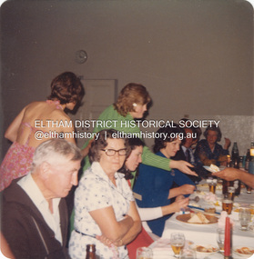 Photograph, Rose Fielding's birthday celebration at Bentleigh Public Hall, Centre Road, East Bentleigh, 1973