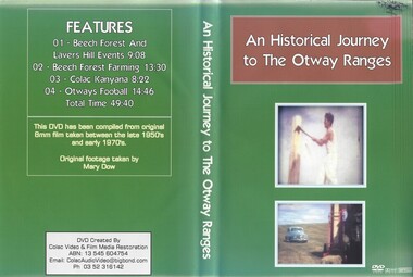 DVD, An Historical Journey to the Otway Ranges