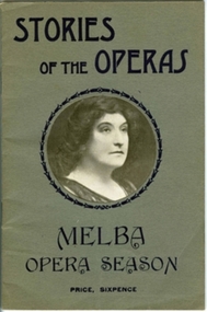 Booklet - 1 Booklet .2 Newspaper Clipping, Stories of Operas, 2 April 1927
