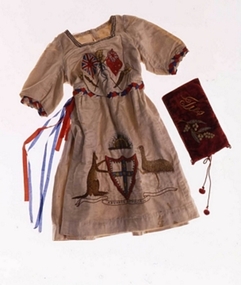 Empire Day Dress, Miss Mary Ryan, 1902