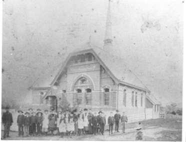Photograph, Lilydale State School, 1886
