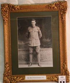 Portrait of V.C. Soldier, A.D. Lowerson V.C