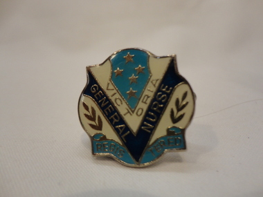 Victoria General Registered Nurse Badge, Nurse Badges, 20th Century
