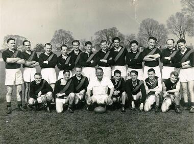 Photograph: PTS 1951 Staff football team