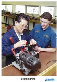 Photograph: NMIT 2000- Locksmithing students