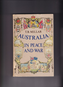 Book, Australian National University Press, Australia in peace and war, 1978