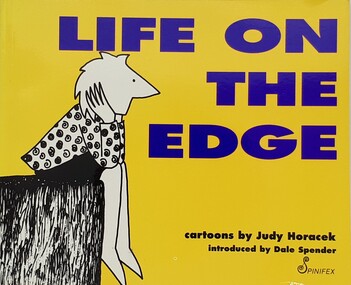 Book, Judy Horacek, Life on the Edge. Cartoons by Judy Horacek, 1992