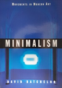 Book, Cambridge University Press, Minimalism, 1997