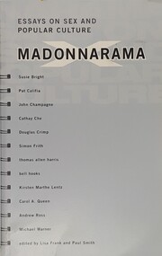 Book, Susie Bright et al, Madonnarama: essays on Sex and popular culture, 1993