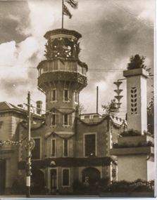 Print - Photograph by Herb Richmond, Ballarat 1938 Centenary. City Fire Station