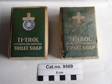 Soap, TI-TROL ANTISEPTIC AND GERMICIDAL TOILET SOAP, c. 1928-1968