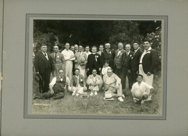 Photograph, Ithacan Picnic Group, c1940s