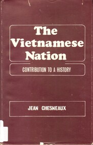 Book, The Vietnamese Nation: Contribution To A History, 1966