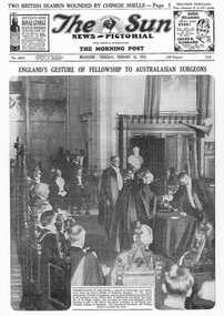Herald Sun article Presentation of the mace to RACS