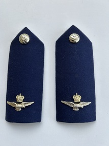Uniform (Item) - RAAF Uniform Hardboard Shoulder Epaulette, Fitted With Officers Eagle Badge