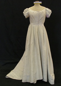 Clothing - Dress, Wedding dress, 1868