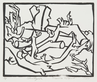 Print, Ryrie, John, Maria Island, 1991