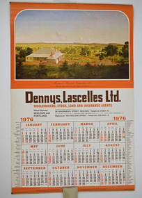 Dennys, Lascelles 1976 Calendar, 1976