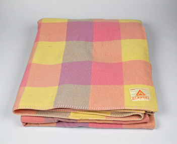 Textile - Blanket, Albany Woollen Mills, Albany Woollen Mills blanket, c 1950s