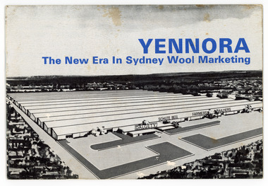 Booklet - Yennora: The New Era in Sydney Wool Marketing, Dalgety Farmers Limited, 1960s
