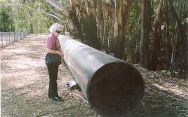Photograph, Pipes for the Halls Gap Pipeline