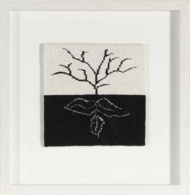 Textile, Valerie Kirk, Tree + Roots