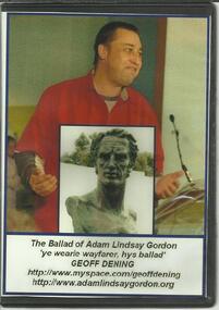 DVD, The Ballad of Adam Lindsay Gordon- Geoff Dening- From Ye Wearie Wayfarer
