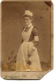 Jane Smyth, Certificate for Ballarat District Hospital, 5th April 1892