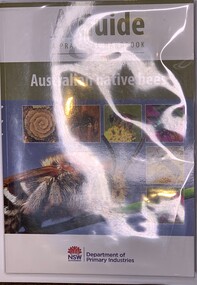 Publication, Australian Native Bees - Ag Guide, A Practical Handbook (NSW Government, Dept of Primary Industries), 2016
