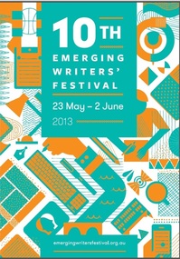 2013 Emerging Writers' Festival Poster