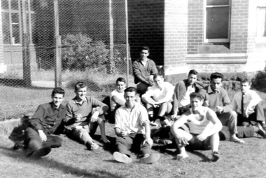 Photo, Kew, Group of Guys, 1961 or 1962