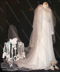 Clothing - 1980 of Wedding dress of Debbie Jarred, Cassandra Gowns, 8 March 1980