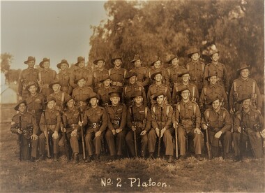 Photograph, First Dhurringile Guard, No. 2 Platoon, 1941