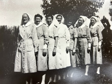 Photograph - Nurses, Seven Camp Nurses