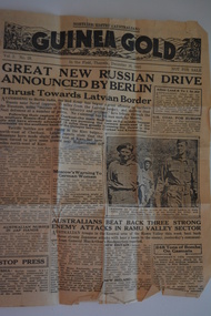 Newspaper, Guinea Gold, 16/12/1943