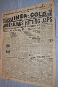 Newspaper, Guinea Gold, 10/1/1945