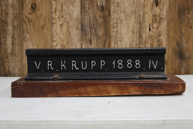 V. R. Krupp 1888. IV. Rail, 1888