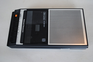Portable Cassette Tape Recorder and Box, Estimated 1978