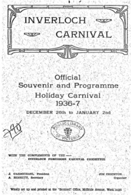 004421 - Booklet - Inverloch Carnival - Official Souvenir and Programme - Holiday Carnival 1936-7 - Inverloch Foreshore Carnival Committee - from State Library of Victoria (same as 004420)