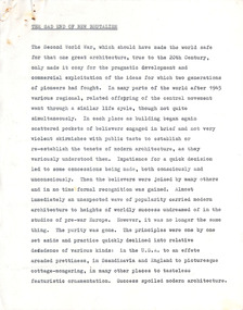 Document - Manuscript, Robin Boyd, The Sad End of New Brutalism, 1967