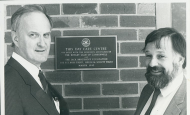 Photograph, Opening of Canterbury Family Centre Day Care Unit, 1985